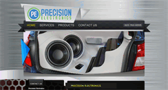 Desktop Screenshot of precisionelectronicsalex.com
