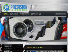 Tablet Screenshot of precisionelectronicsalex.com